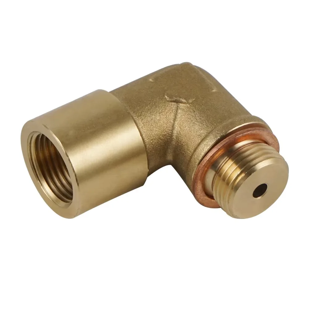 P0420 P0430 M18 x 1,5 conector Universal de latón Kit de enchufe escape 90 grados O2 Sensor de oxígeno espaciador herramientas extensoras