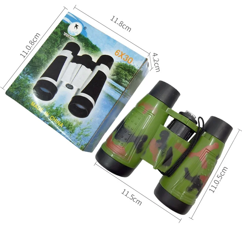 Children's binoculars outdoor equipment children's military equipment models educational toys