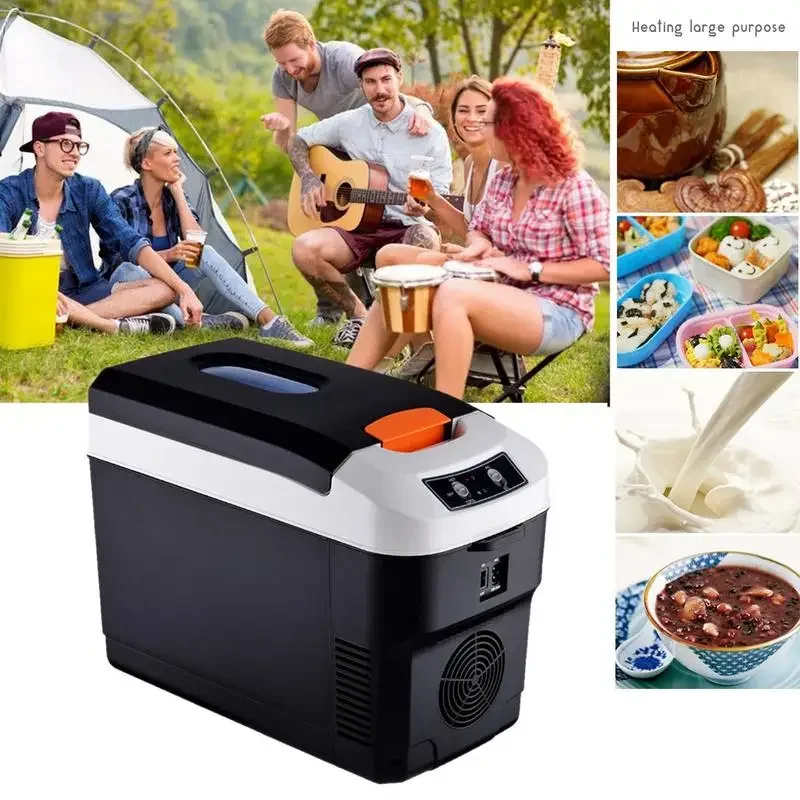 

10L Car Home Refrigerator Fridges 12/24V Freezer Cooler Heater Keep Warm Fresh For Car Home Picnic Camping US/EU Amagi