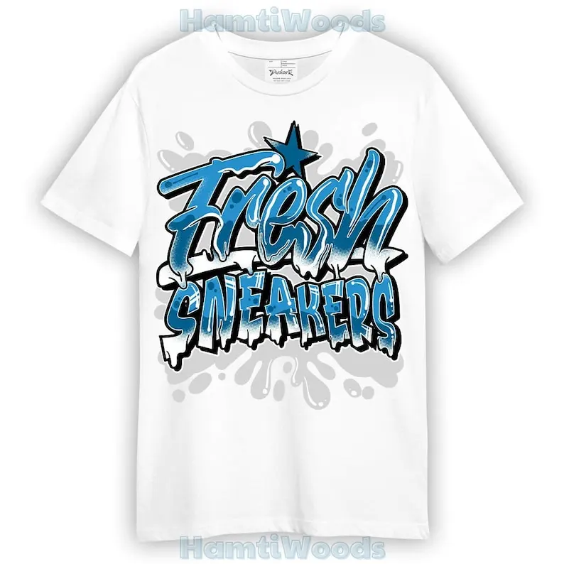 Powder Blue 9s Shirt - Shoe Freshing Graphic Shirt Unisex