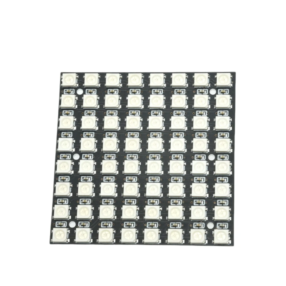 WS2812 LED 5050 RGB 8x8 64 Bit LED-Matrixmodul