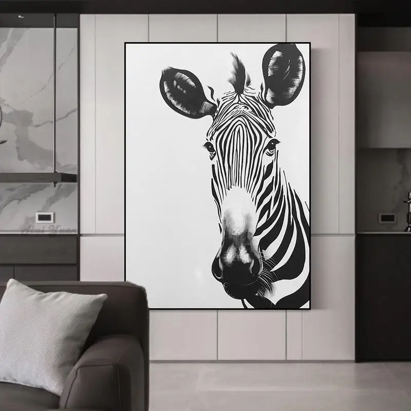 

Free Shipping 100% Handpainted Abstract Oil Paintings For Living Room Decoration Nice Horse Oil Painting Pictures No Frame