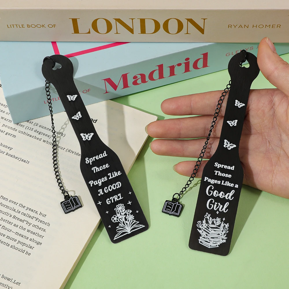 Marcapáginas con temática de libros para mujeres amantes de los libros - un divertido regalo con temática de libros para mujeres jóvenes, un marcapáginas para amantes de los libros y otakus.