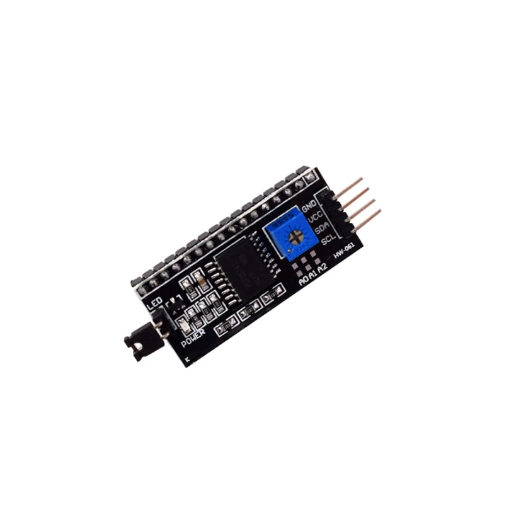 3-6V IIC I2C TWI SPI Serial Interface Port Board LCD2004 LCD1602 Adapter Plate LCD Converter PCF8574AT/PCF8574T For Arduino