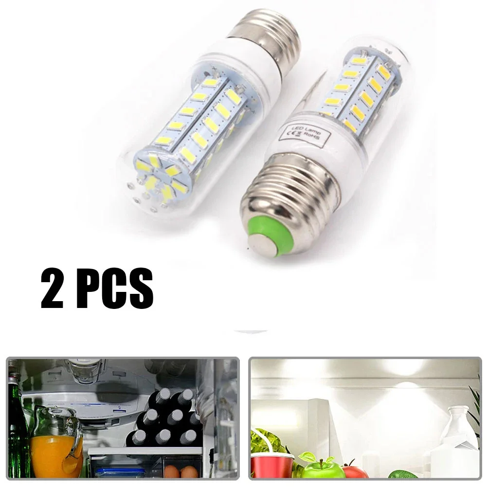 2 Chiếc E27 Tủ Lạnh Bóng Đèn LED Frigidaire Phụ Tùng 5304511738 PS12364857 AP6278388 2 Chiếc E27 Tủ Lạnh LED Bu