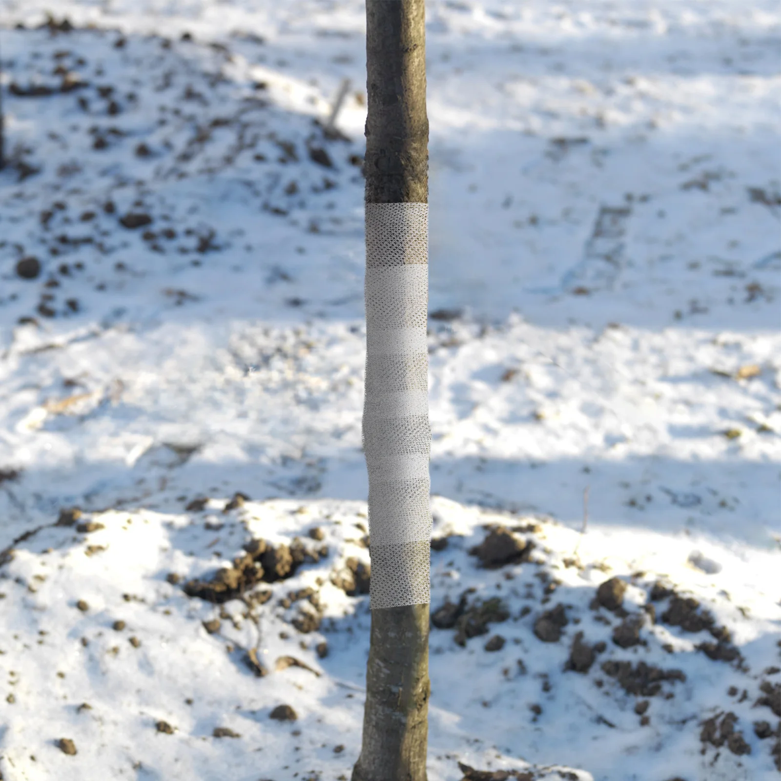 

1 Roll Tree Trunk Protector Large Roll Winter Tree Wrap Non-Woven Fabric Cold Weather Protection Bark Banding Trunk