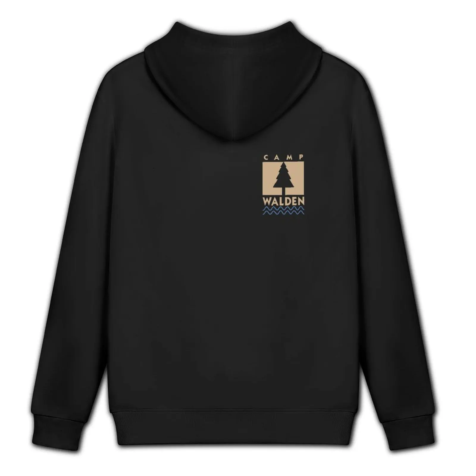 Camp Walden (Tan) sweat à capuche chemise à capuche vêtements d'automne vêtements pour hommes vêtements pour hommes à capuche