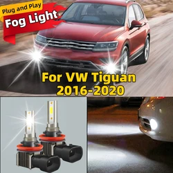 15000LM LED H8 H11 Fog Light Bulb Car Lamp 6000K 12V Plug and Play For VW Volkswagen Tiguan 2016 2017 2018 2019 2020