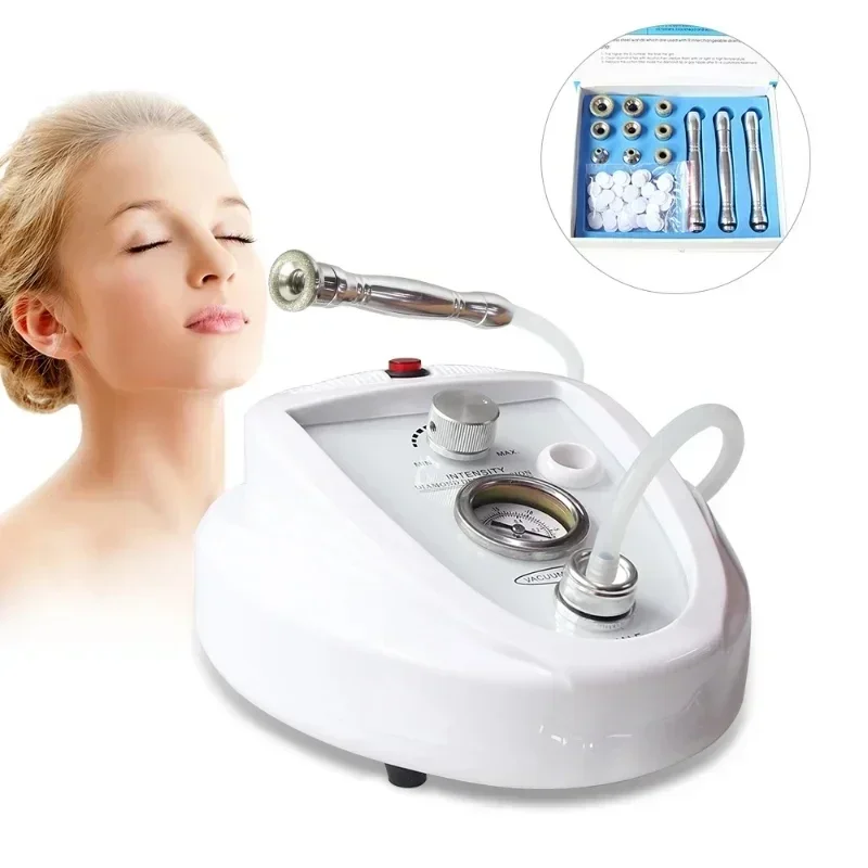 3 In 1 Diamond Microdermabrasion Beauty Machine Vacuum Suction Blackhead Remove Skin Exfoliating Skin Care Machine