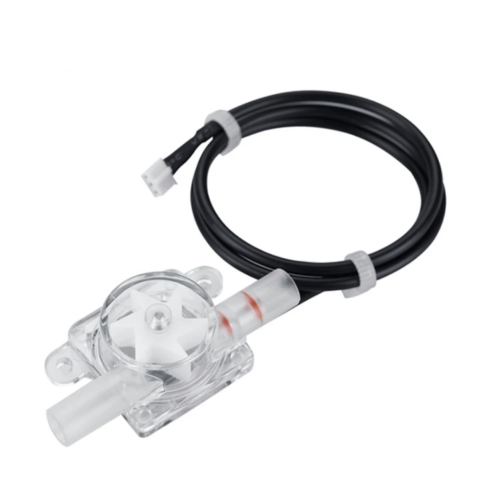 5V USN-HS08PA 8mm Hall Water flow Sensor Turbine Flow Meter 0.2-1.1L/min 1% Error for Drinking Machine