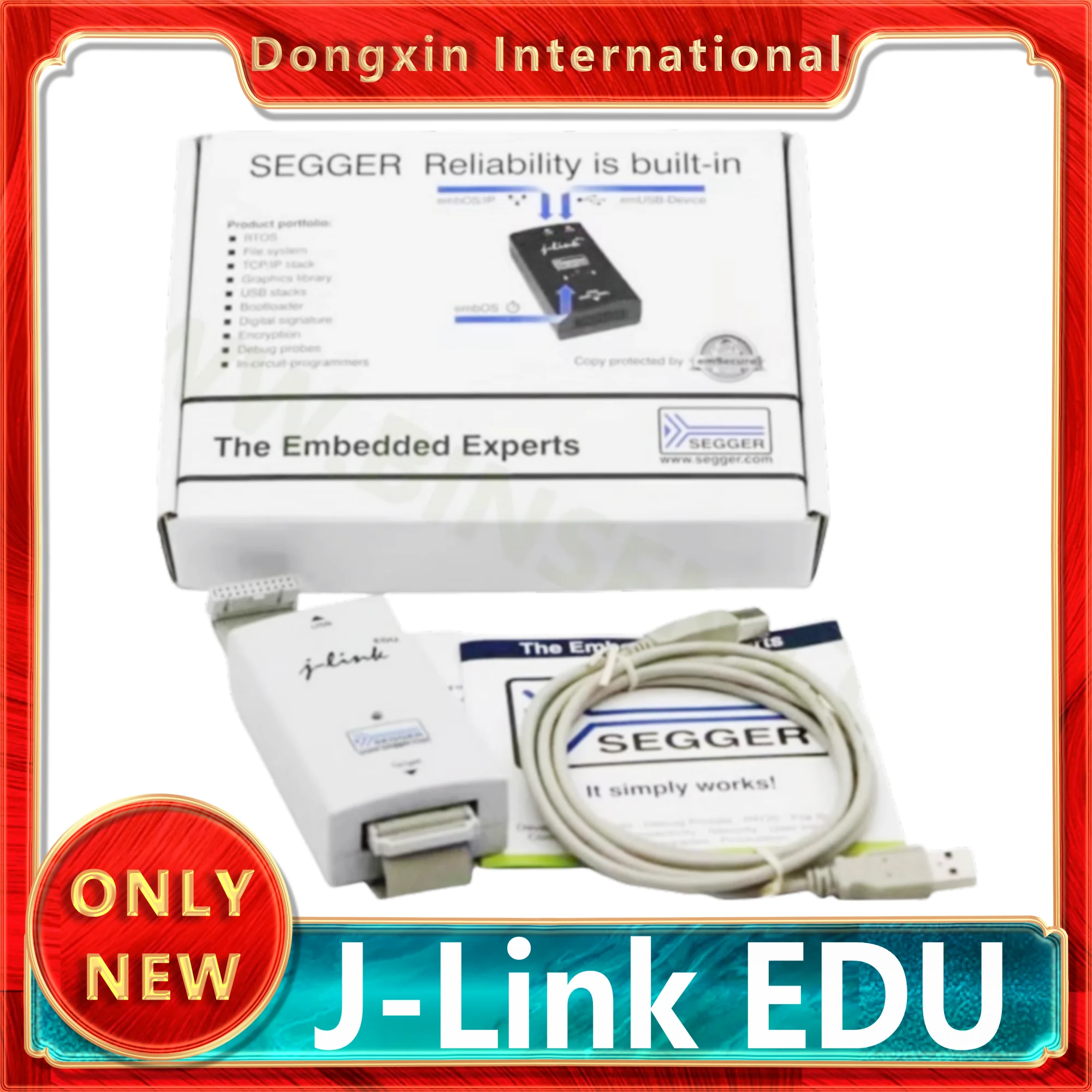 

SEGGER original J-Link EDU 8.08.90 jlink programmer debugger simulator download