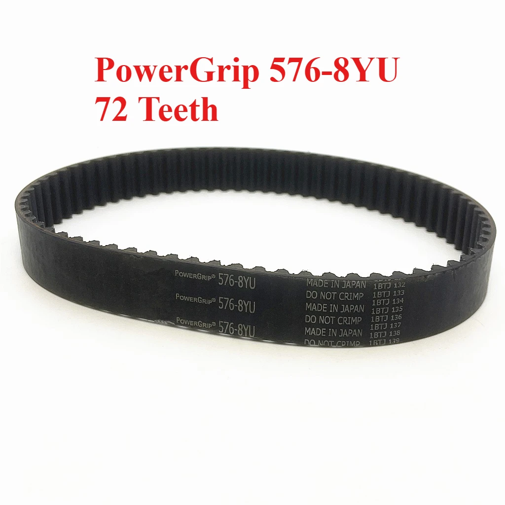 PowerGrip 576-8YU 72-Zahn-Bogenzahn-Zahnriemen für 3D-Drucker, Graviermaschine, CNC-Drehmaschine, Roboter-Spindelgenerator-Antriebsriemen – Detail 1