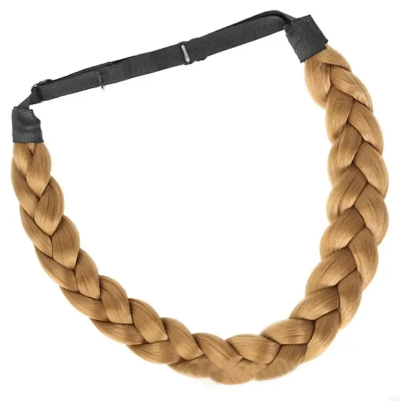 

39BC Creative Braided Headband Braided Hairband Hair Decoration Party Headwear