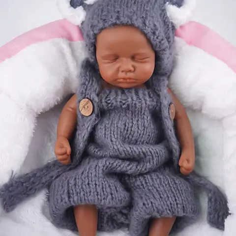 Silicone Reborn Baby Doll Full Silicone Baby Doll Simulation 1:1 Reduced Realistic Reborn Doll Silicone Full Body Feeding Toy Ch