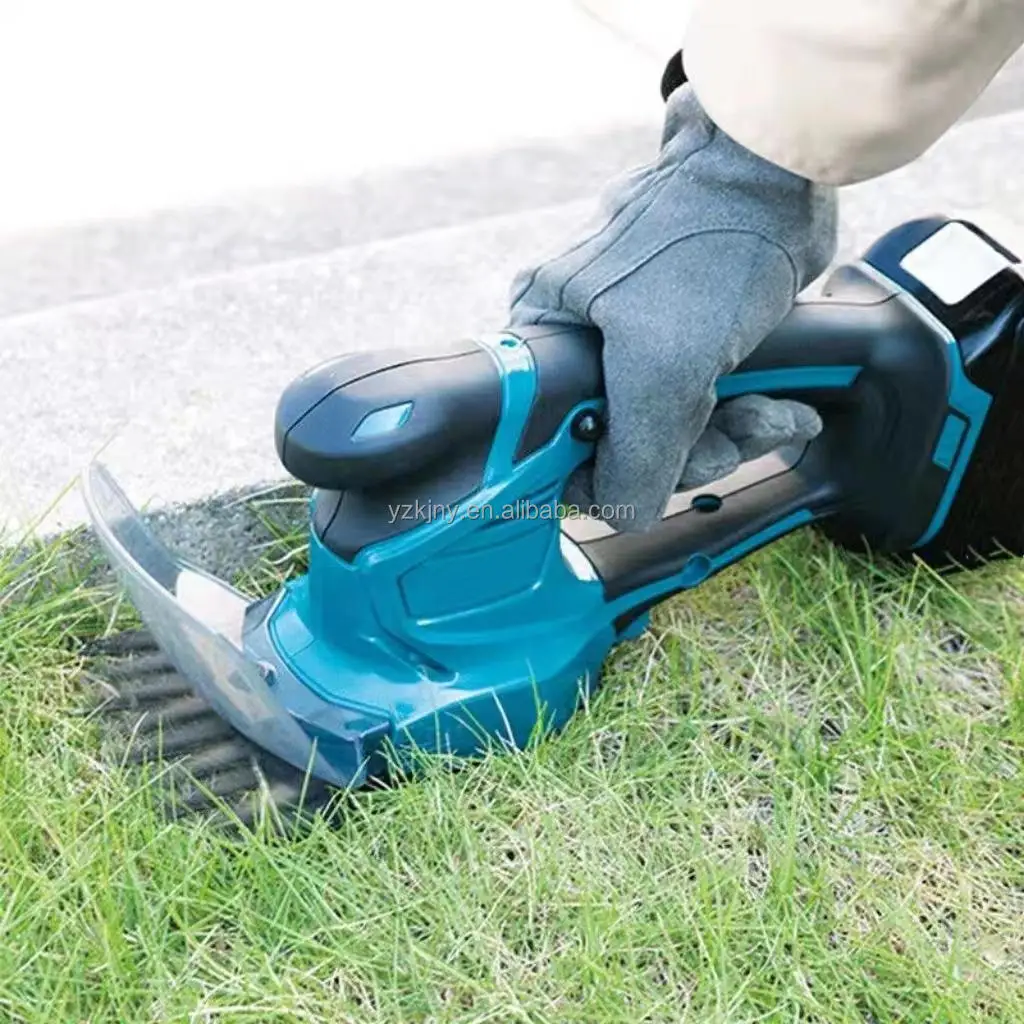 Direct Factory Cross-Border Trade Industrial Grade Cordless Rechargeable Electric Hedge Trimmer Dual Scissors Greenery Garden