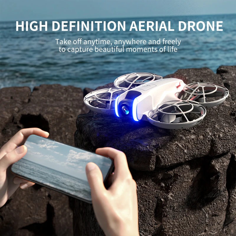 

NEW P2S Drone HD Aerial Photography Intelligent Obstacle Avoidance Smart Hover Helicopter 360° Flip Remote Control Quadcopter