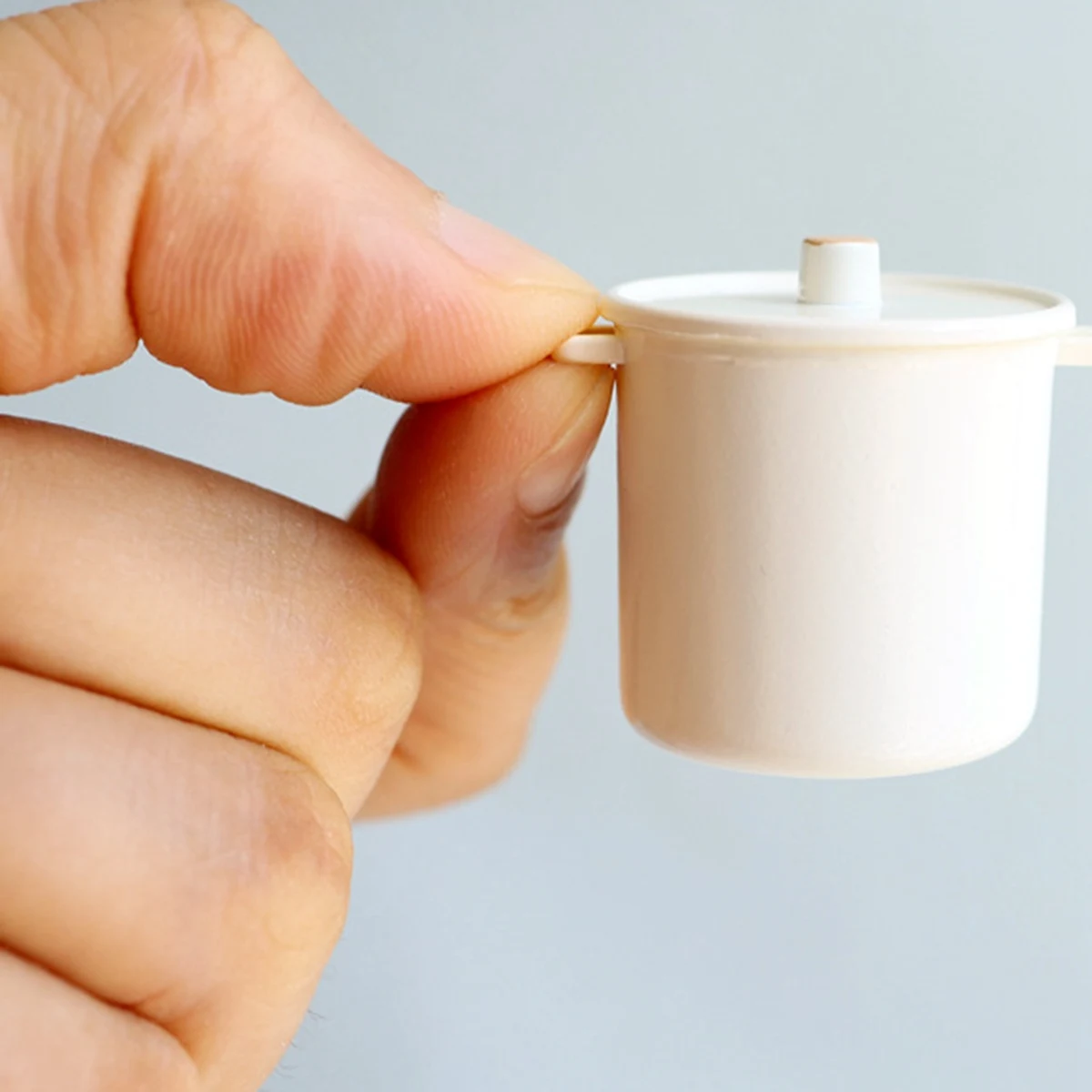 A88M 1:6 maison de poupée ustensiles de cuisine miniatures ustensiles de cuisine Mini Pot chaudière poêle maison de poupée accessoires de cuisine, rose