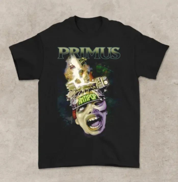 

PRIMUS T Shirt Unisex Cotton Black Tee gift for Fan