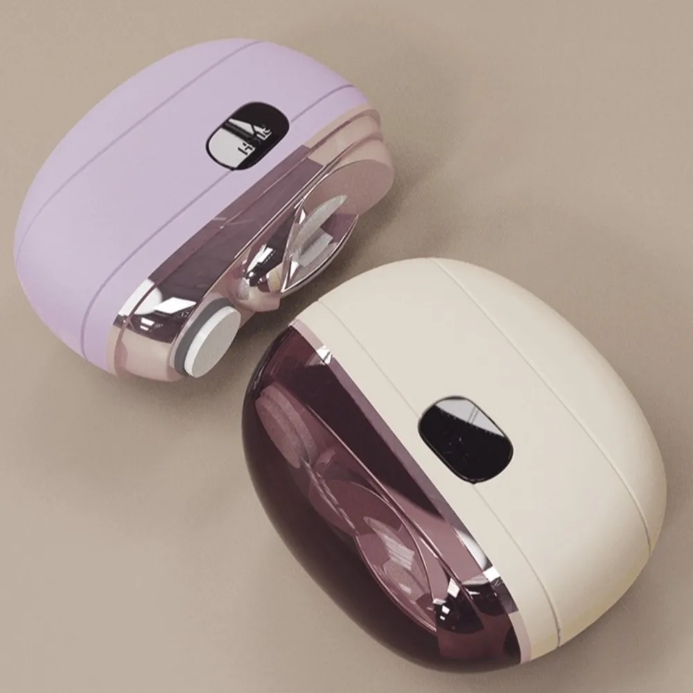 Rechargeable Electric Nail Clipper Adjustable Multifunctional Automatic Nail File Anti-pinch Professional Nail Grinder