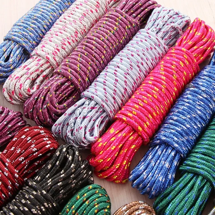 Outdoor Thickened Nylon Clothesline 10m Non-slip Wind Resistant Camping Multifunctional Clothes Drying Rope