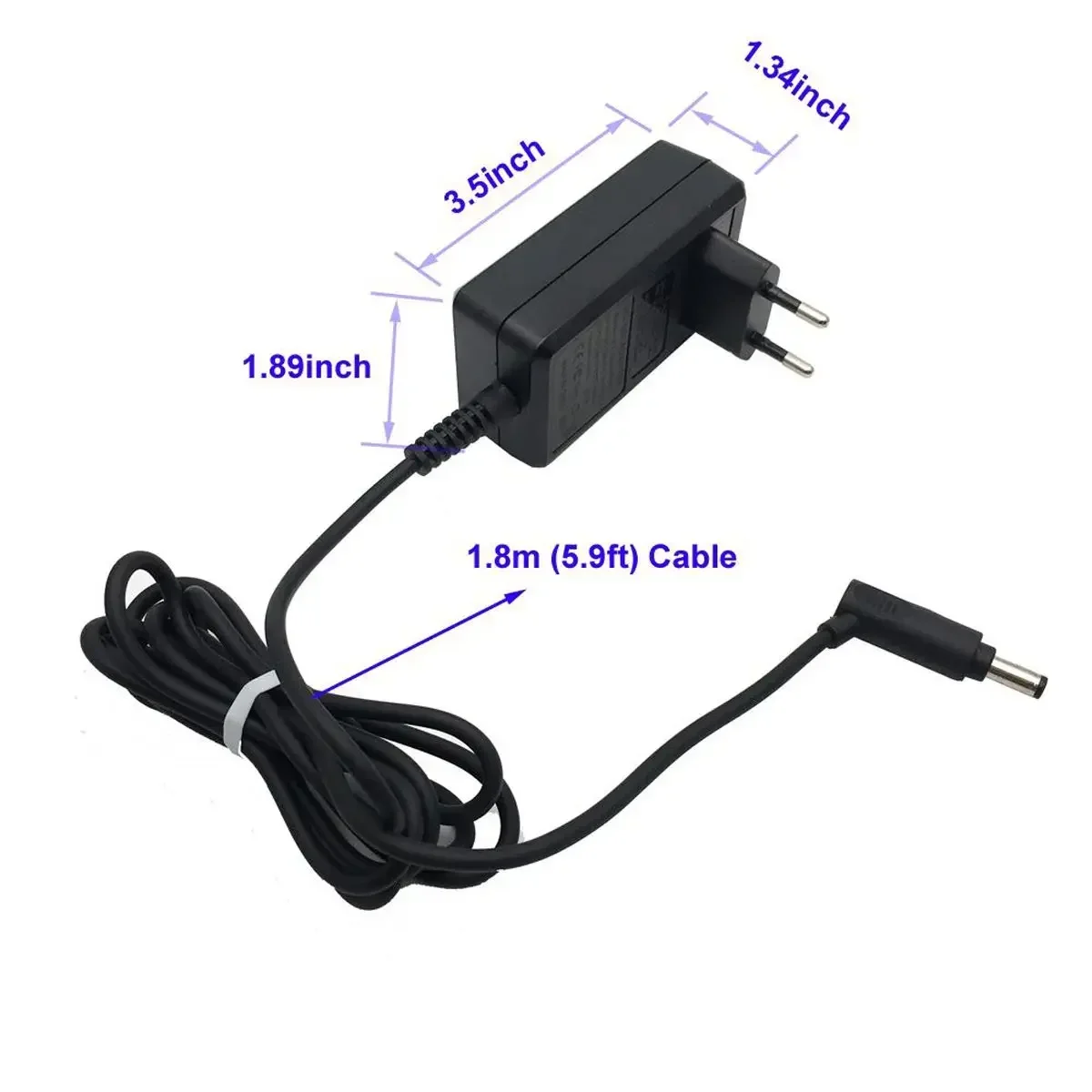 1Pcs Charger Replacements EU/UK/US Plug Charging Adapter for Dyson V8 V7 V6 DC58 DC59 DC61 DC62 DC74 Vacuum Cleaner