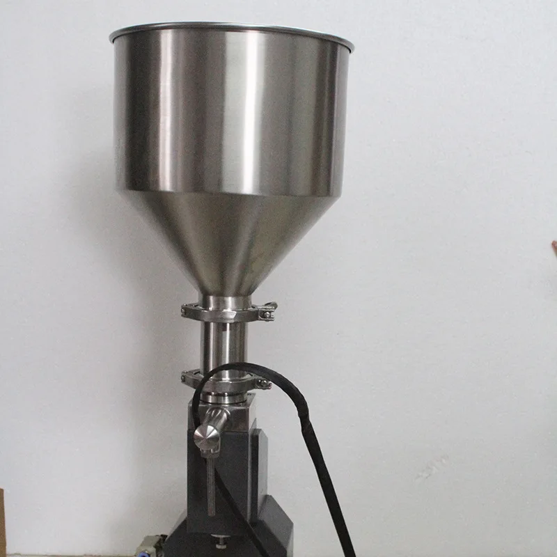 A02 Pneumatic Liquid Filling Machine, Small Easy Removable Pneumatic Quantitative Filling Machine