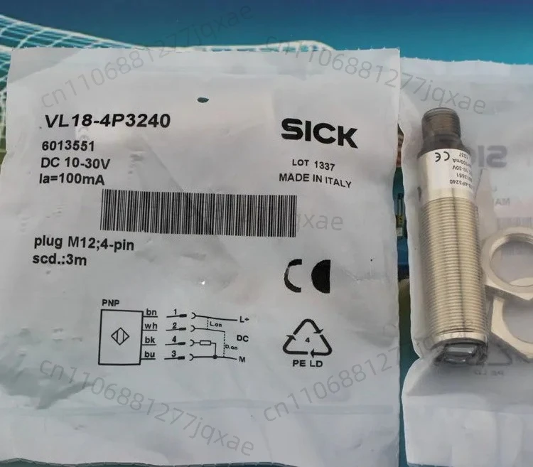 

VL18-4P3240 VL18-4N3240 Sick Photoelectric Switch Sensor New High-Quality