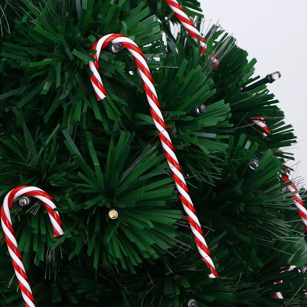 

24Pcs Santa Claus Walking Stick Candy Cane Christmas Party Decoration Christmas Tree Decoration Colorful Candy Cane Decor