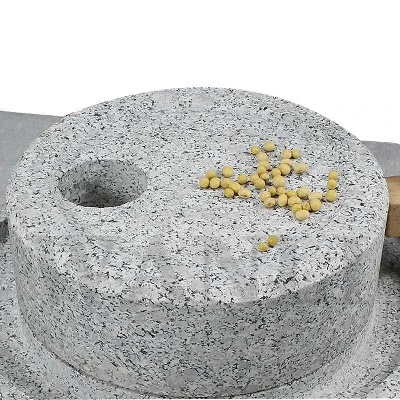 Stone Mill Household Small Soy Milk Grinder Hand-Push Chili Pepper Mung Bean Flour Mill Grinder