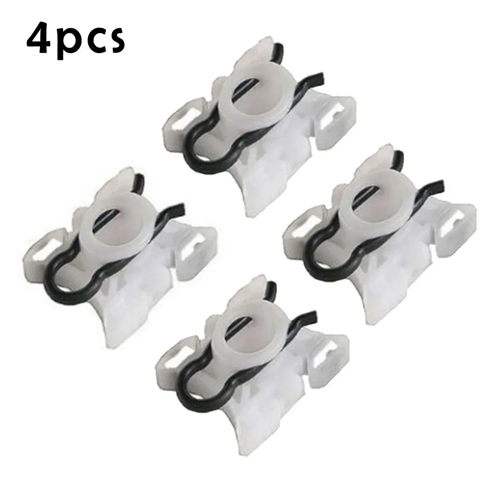 4pcs Car Door Window Lifter Clips Rail Sliding Replacements For BMW E36 E32 E34 Car Front Window Regulator Car Accessories