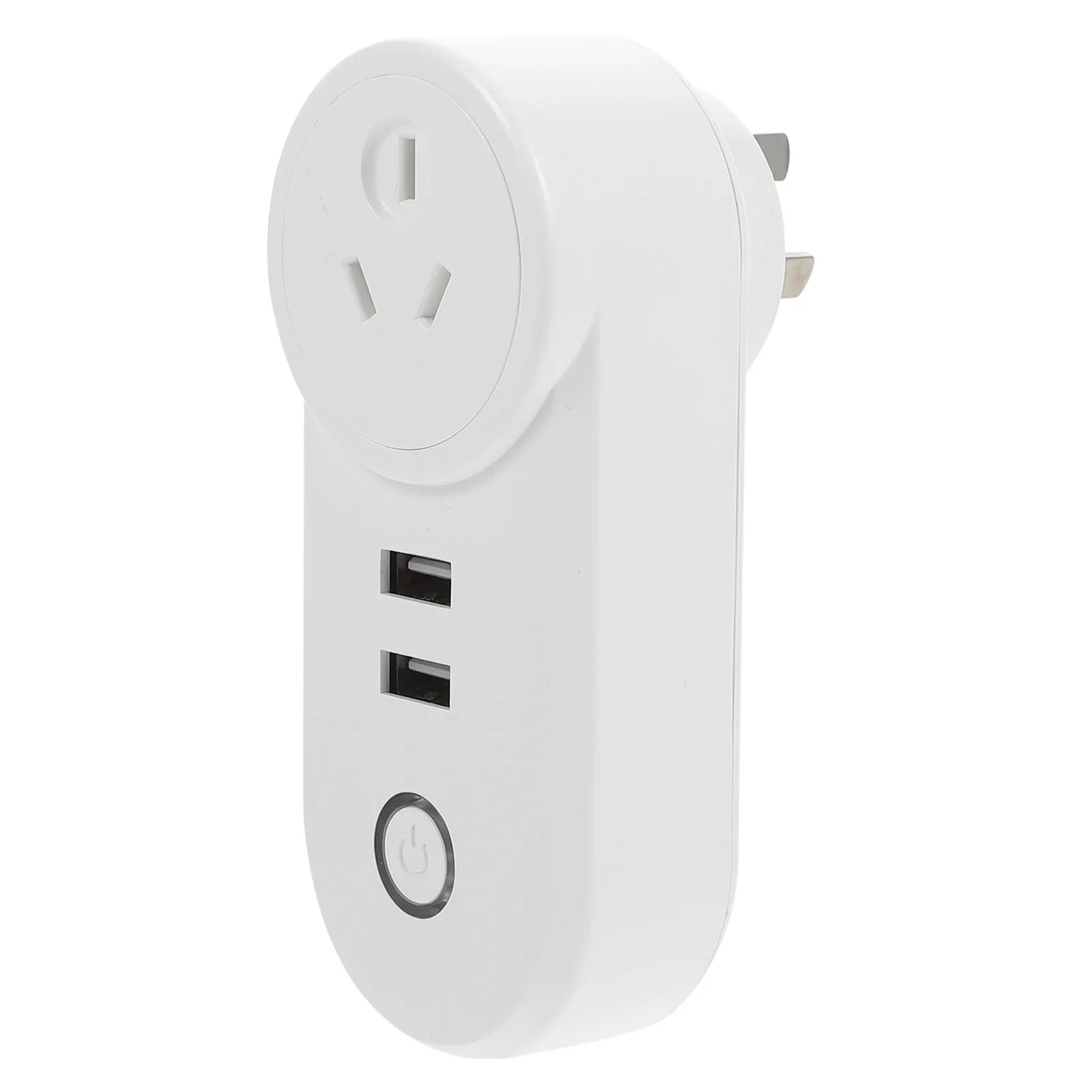 

1Pcs WiFi Mini Smart Outlet with 2 USB Charging Ports Voice Control Compatible Fire Retardant