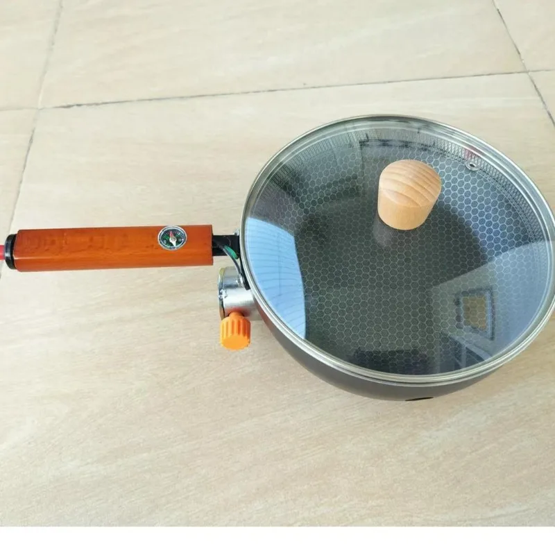 Outdoor Camping Special Pot, Honeycomb Non-stick Pot 316 Stainless Steel