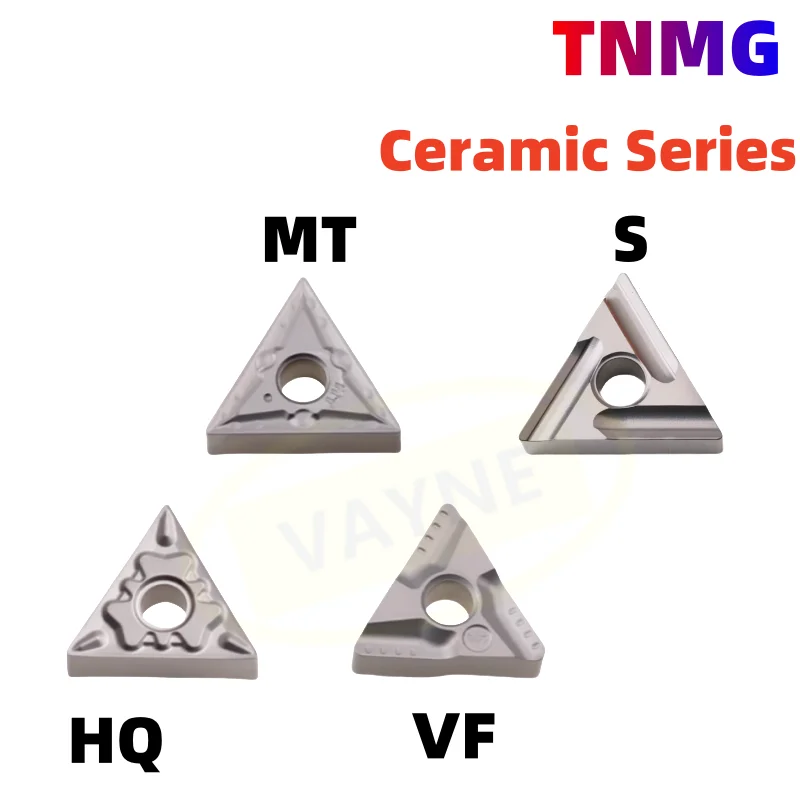 

TNMG160404 160408 R-VF L-VF HQ MT MA MS L-S L-R Керамические твердосплавные токарные станки с ЧПУ Токарная вставка для резки стали