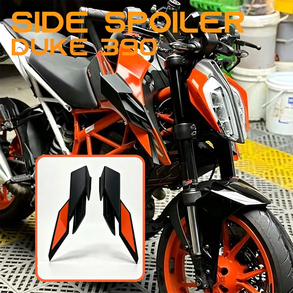 For Duke 390 Side Wing Side Spoilers Frontal Spoilers Duke 390 Winglets Duke 390 accessories
