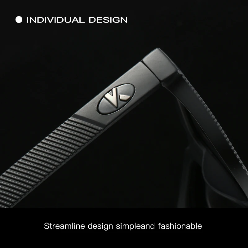 KAROS Square Polarized Sunglasses for Men Ultralight Carbon Fiber Sun Glasses Driving Fishing Golf Sports UV400 Protection