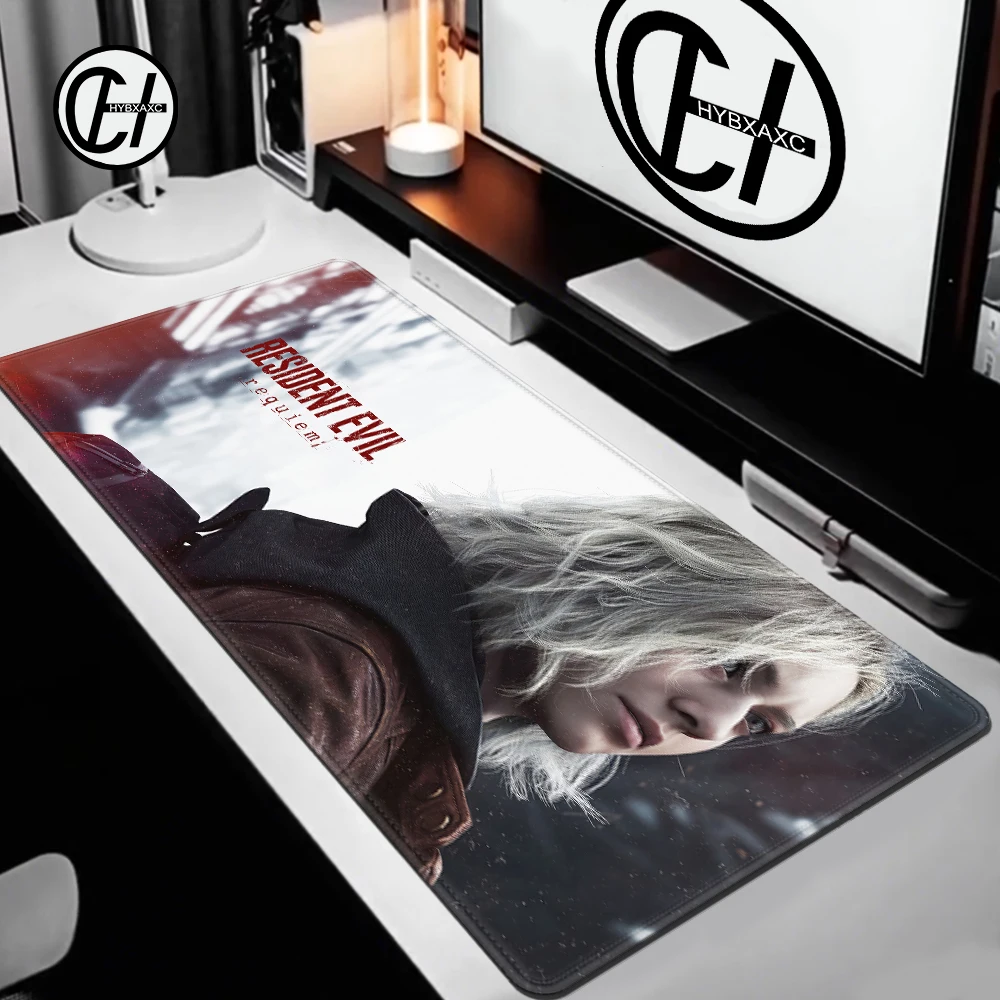 

Коврик для мыши HYBXAXC R-Resident Game E-Evil Requiem, большой настольный коврик для клавиатуры, эргономичный, офисный, резиновый, нескользящий, устойчивый к износу, для дома, на заказ