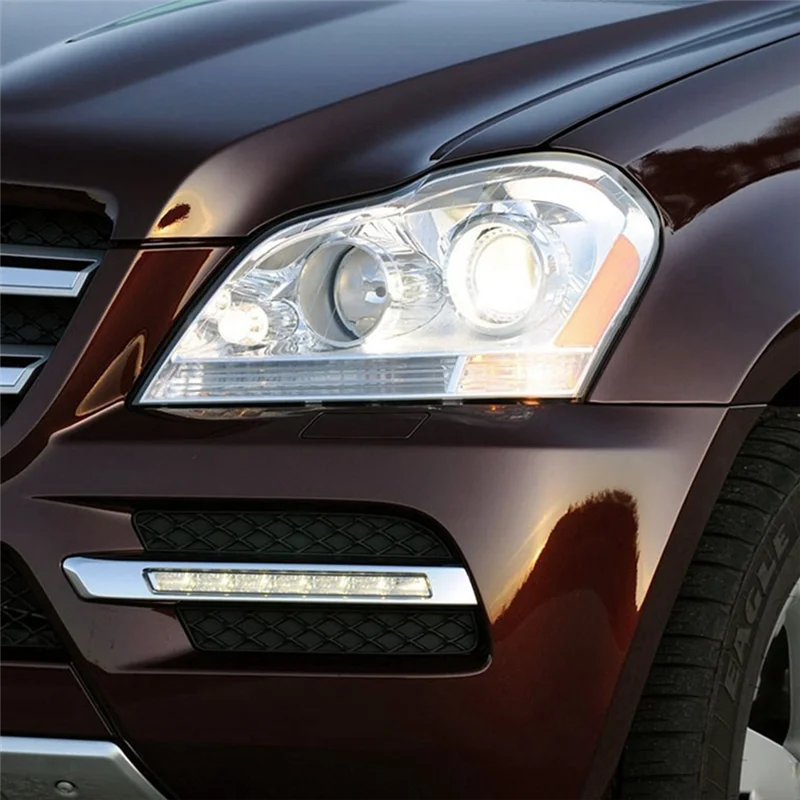 

Car Headlight Lens Cover For Mercedes Benz GL-Class X164 GL350 GL400 GL450 GL500 2006-2011 Transparent Shell Lampshade