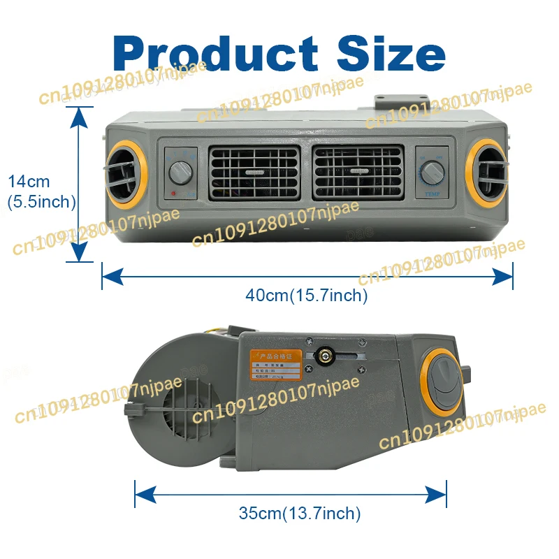 406 riscaldamento Compressore universale per auto elettriche con sistema A/C 12V/24V – Perfetto controllo del clima dell'aria condizionata per camion