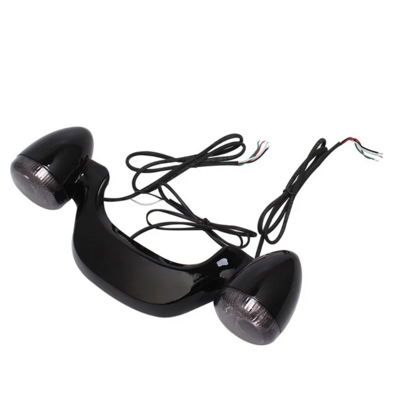 

Suitable for Harley Street Glide Modified Turn Signal Brake Light with Bracket LED Tail Light 10-21 years
