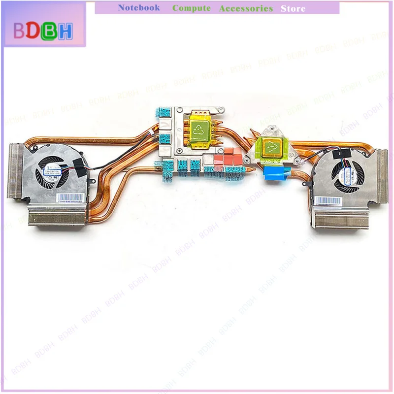 For MSI GE73 GL73 GP73 WE73 MS-17C5/C6/C7 RTX2060 CPU GPU Cooling Fan Heatsink