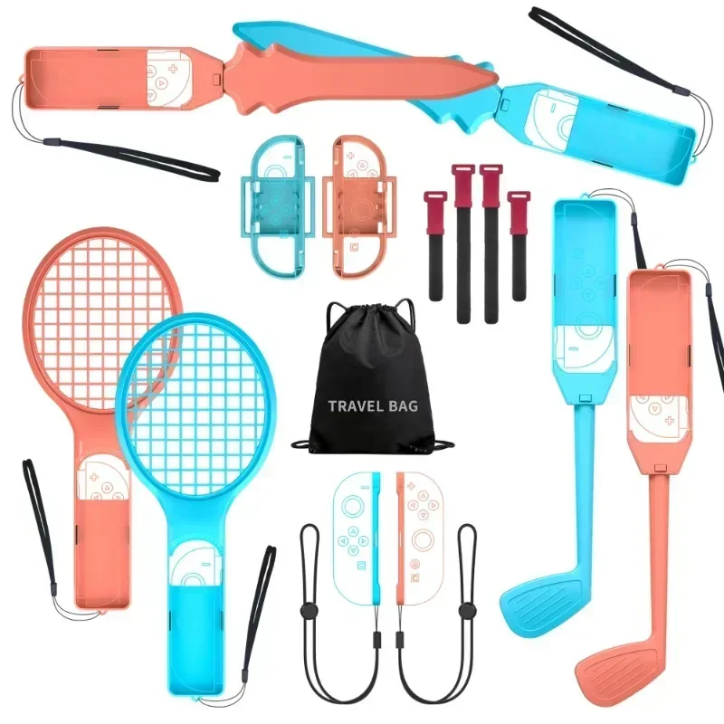 

15-in-1 Switch 2 Sports Accessory Set with Storage Bag for Family Gatherings