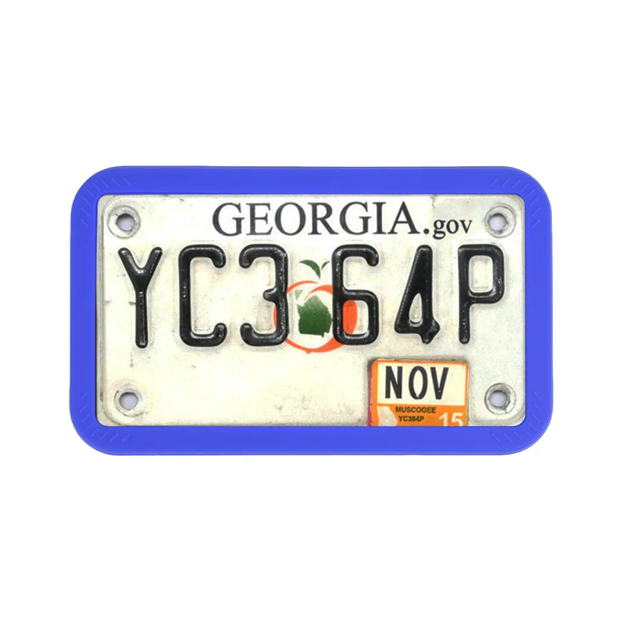 

Американская подставка, силиконовая рамка для номерного знака автомобиля, мягкая мода, Auile Accories, трансграничный номер мотоцикла, Pl...