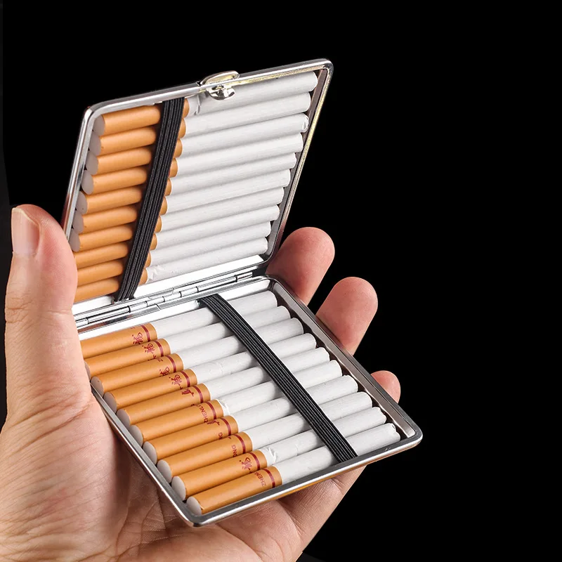 National Style Cloth Art Cigarette Case Waterproof Portable Men\'s Cigarette Holder Storage Box Creative Personality