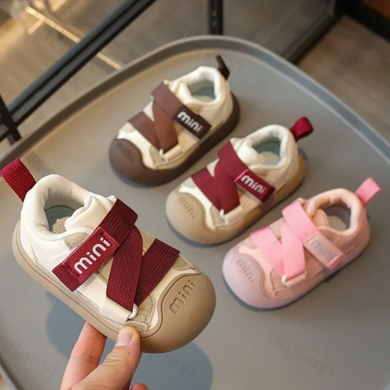 

Children Sneakers Kids Casual Shoes 2025 Autumn New Hoop & Loop Comfortable Sports Shoe Boys Girls Baby Non-slip Toddler Shoes
