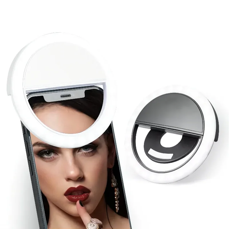 Mobile Phone Selfie Fill Light LED Beauty Selfie Fill Light Mini Fill Light Mobile Phone RK12 Charging Selfie Light