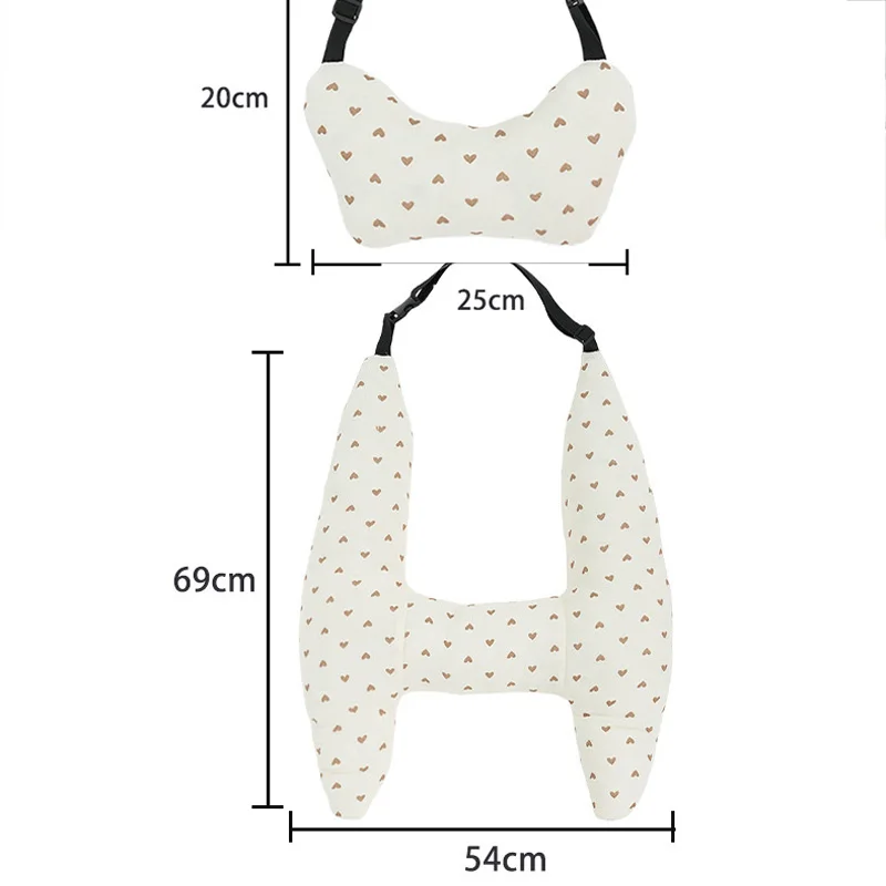 Cute Animal Pattern Kid Neck Head Support U-Shape Children Travel Pillow Cushion for Car Seat Safety Neck Pillow for Kids