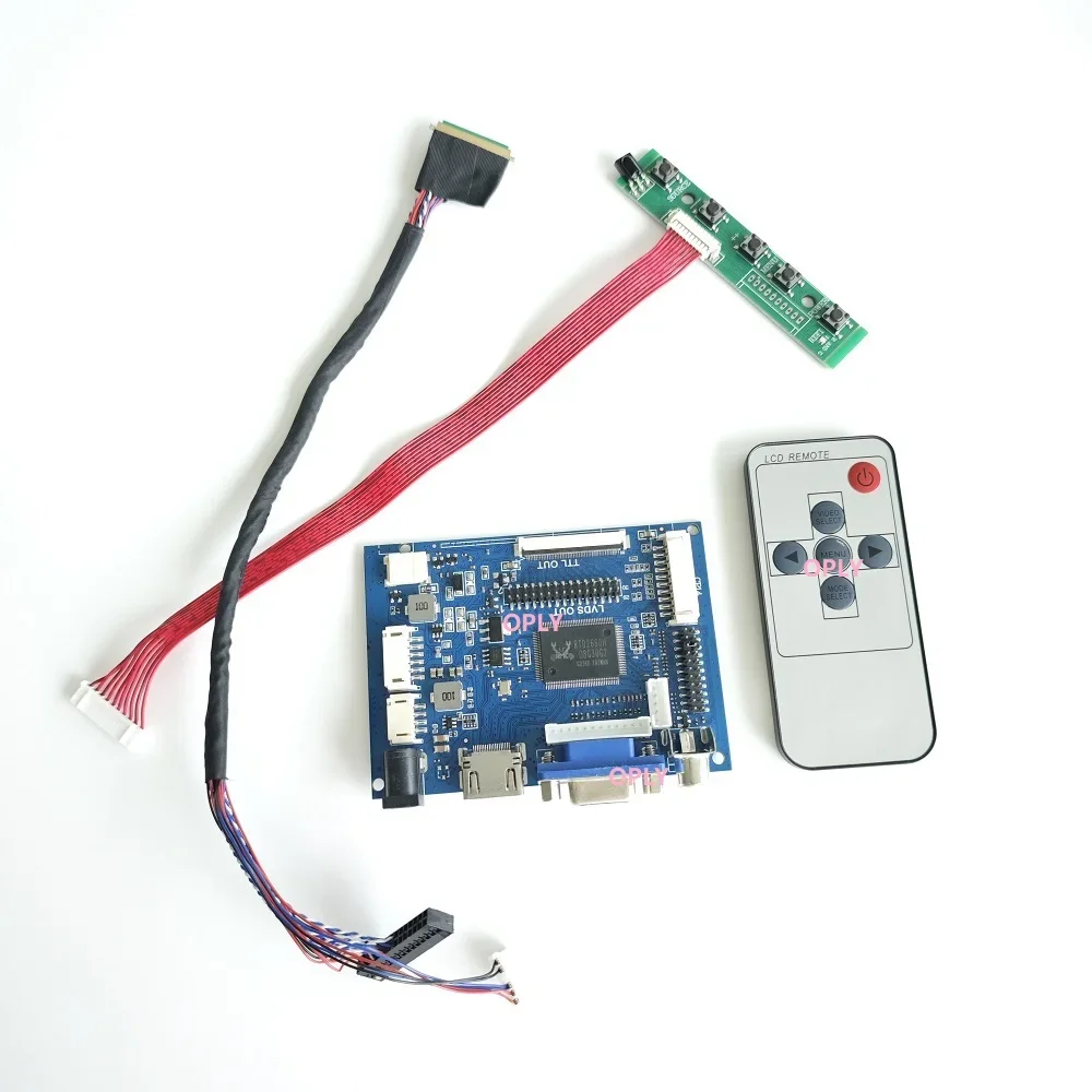 For B156XTN02.0 B156XTN02.2 B156XTN02 15.6' 1366×768 40Pin Display LCD Panel Controller Board WLED VGA AV HDMI-Compatible Kit