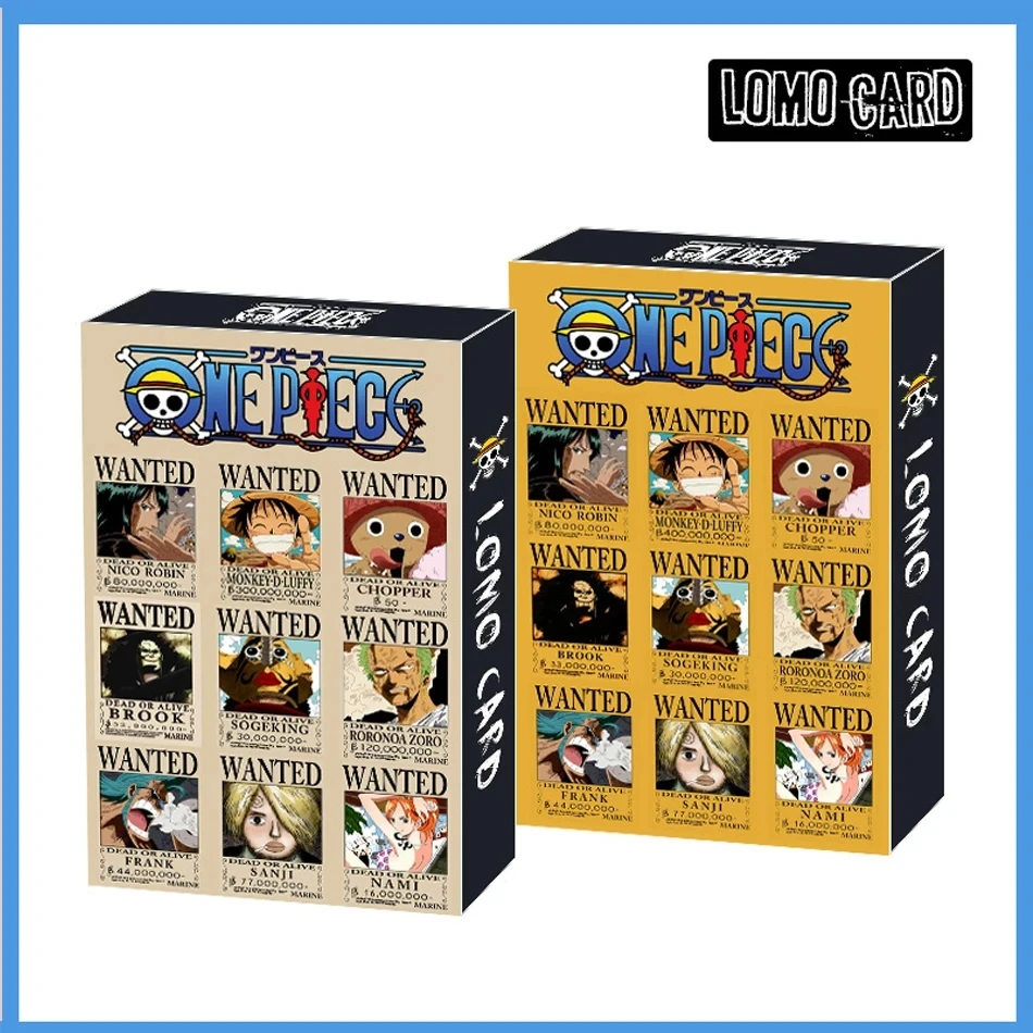 Anime Lomo Cards One Piece 1pack/30pcs Card Games With Postcards Box Message Photo Gift For Anime Fan Game Collection