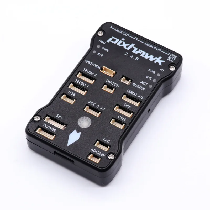 Pixhawk 2.4.8 PX4 Controlador de vuelo PIX de 32 bits, versión simplificada de cuadricóptero/multirotor/ala fija