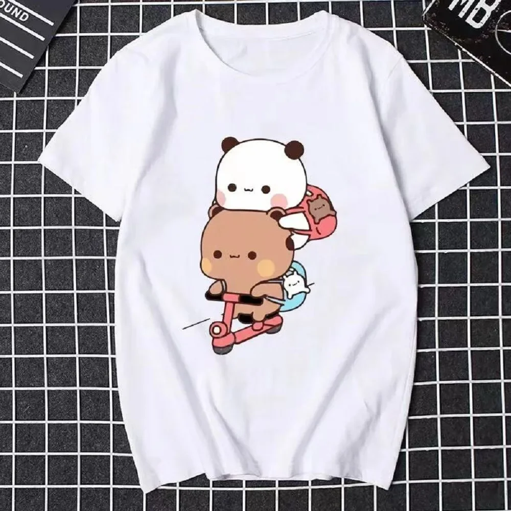 Bubu Dudu High Quality EU Size T Shirt Funny Anime Men Top Graphic Comic Manga Unisex Summer Clothes